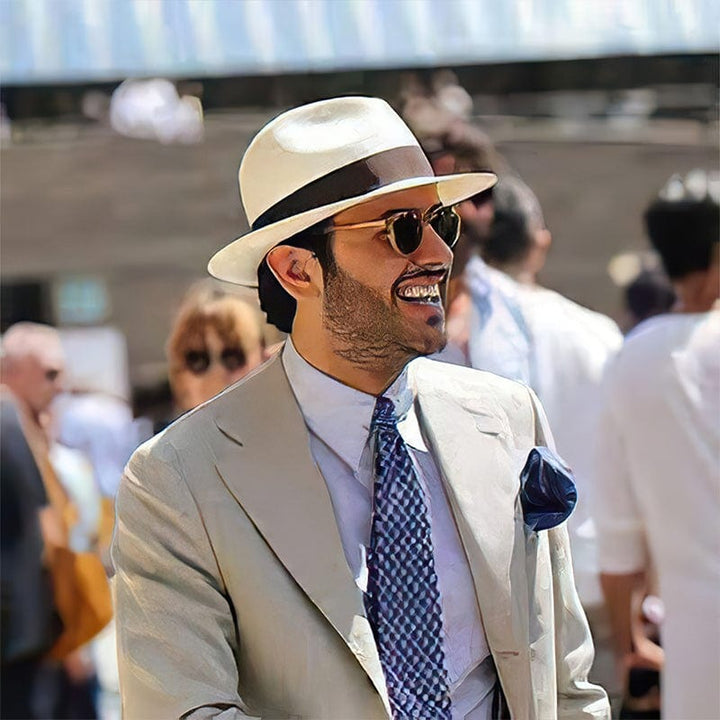 Hugo - Elegant handmade Panama hat for style and sun protection