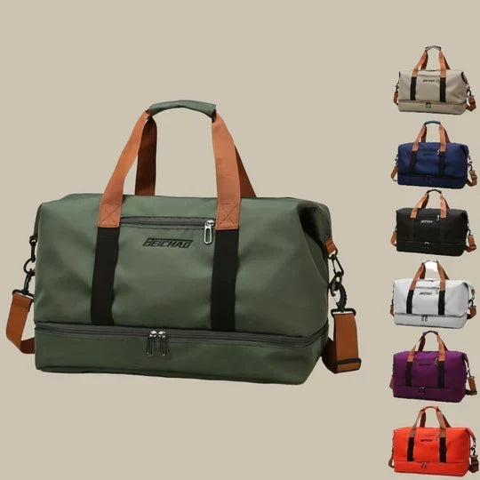 Modern Traveler Duffel Bag - Spacious Design for Travel and Gym