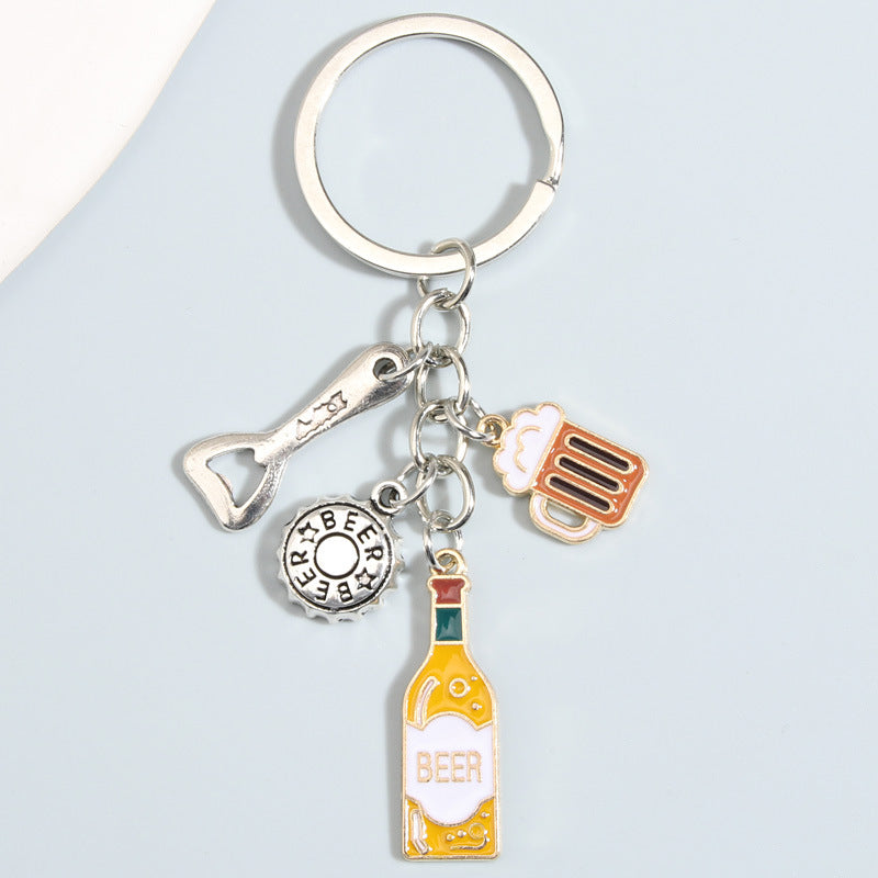 Vino – Wine Charm Keychain & Bag Charm Set