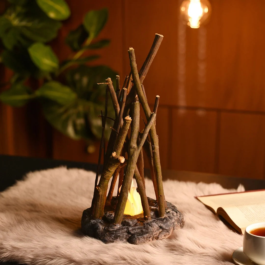 GlowWood™ | My rustic warmth with soothing ambient light