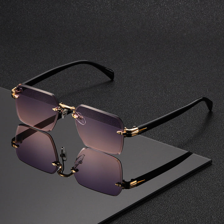Rimless Square Glasses for Men – Elegance and Comfort in One