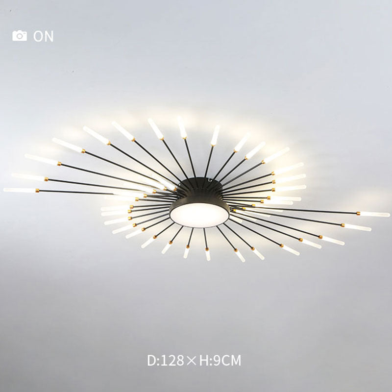 Wesley Modern Home Decoration Firework LED Ceiling Lamp