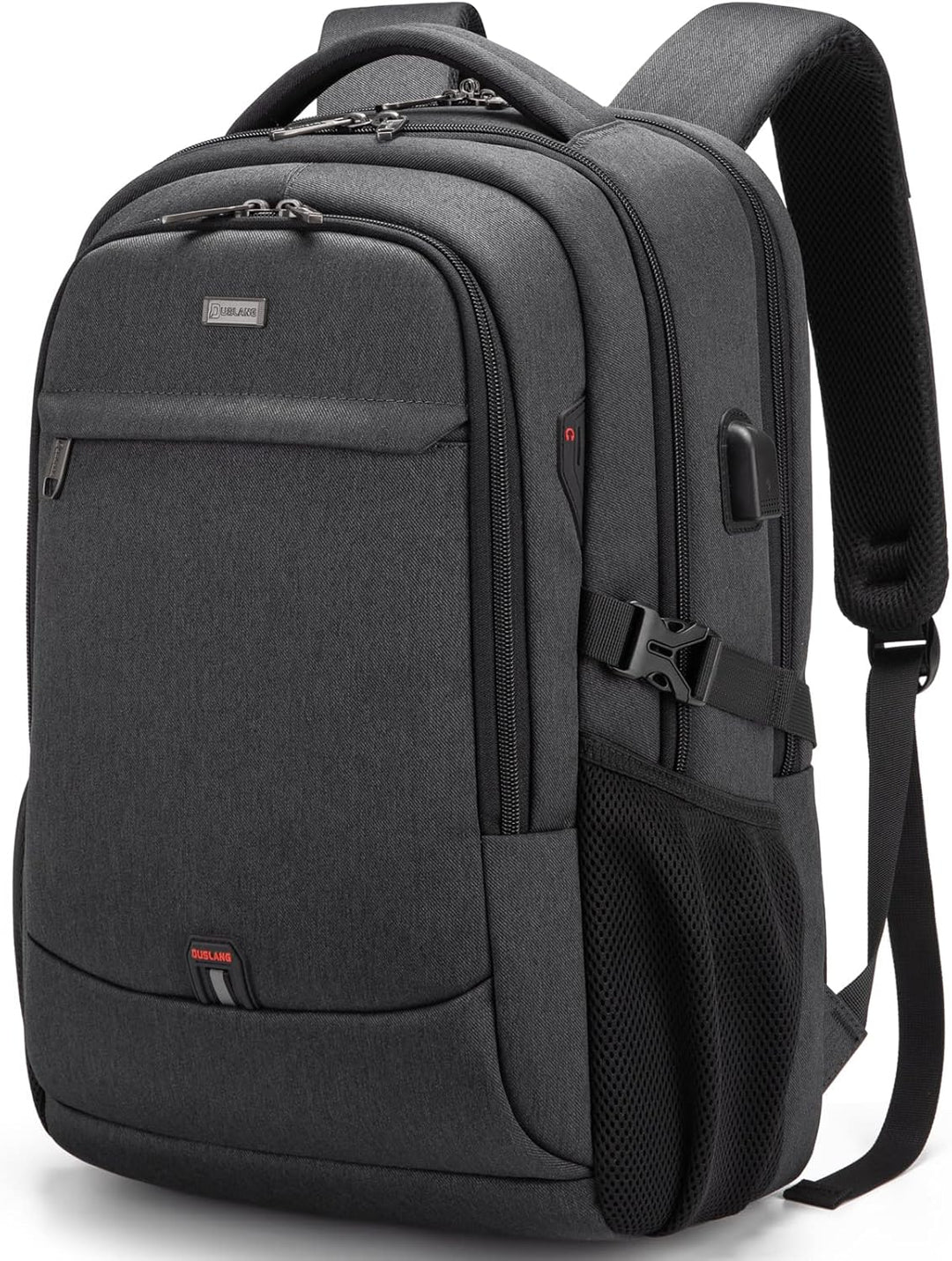 ProTravel Laptop Backpack with USB Port & Water-Resistant Storage