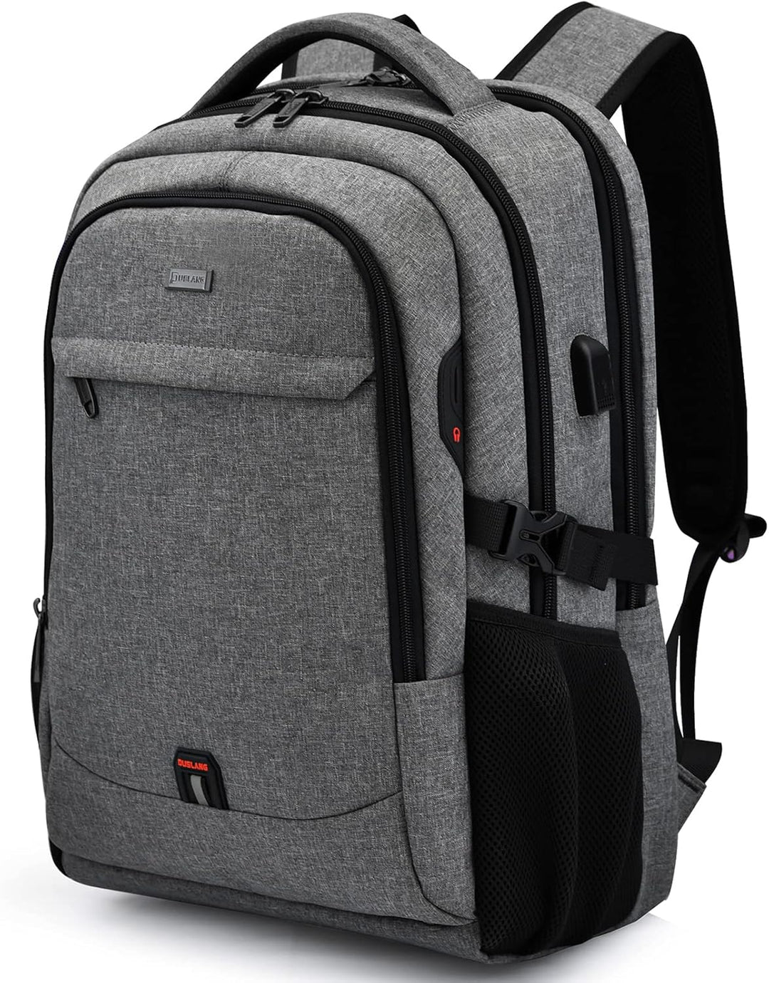 ProTravel Laptop Backpack with USB Port & Water-Resistant Storage