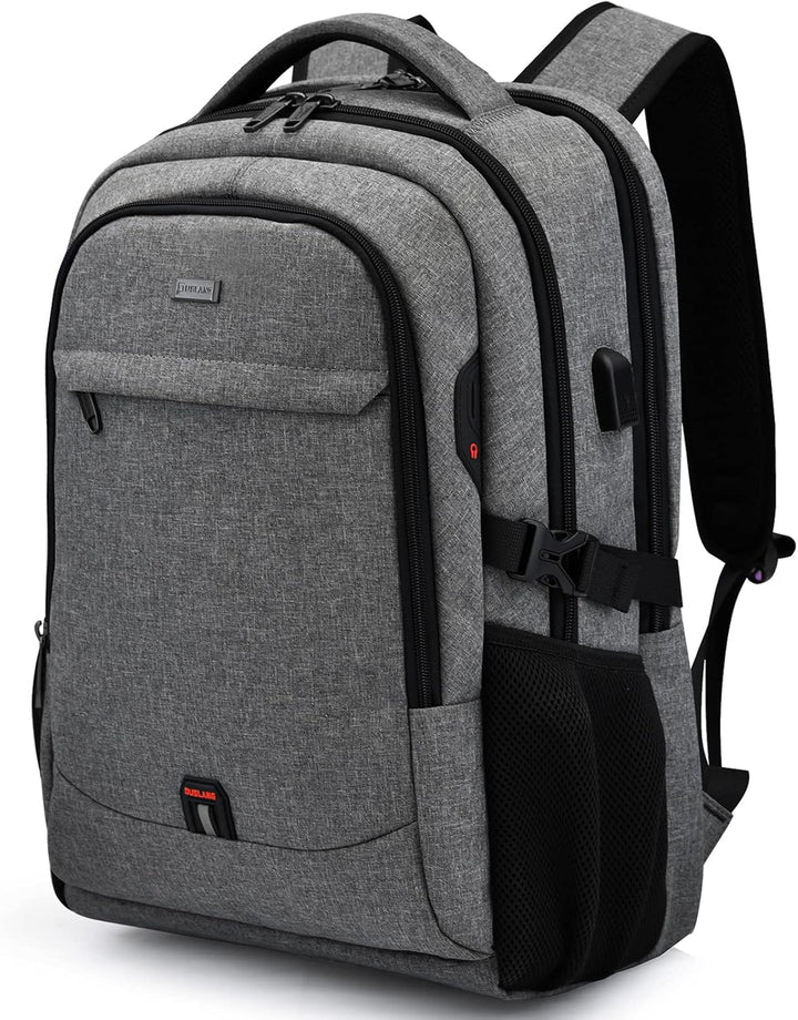 ProTravel Laptop Backpack with USB Port & Water-Resistant Storage