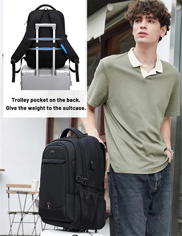 Waterproof Laptop and Travel Backpack with Organized Compartments