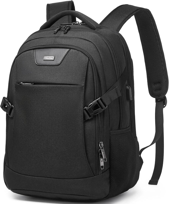 ProTravel Laptop Backpack with USB Port & Water-Resistant Storage