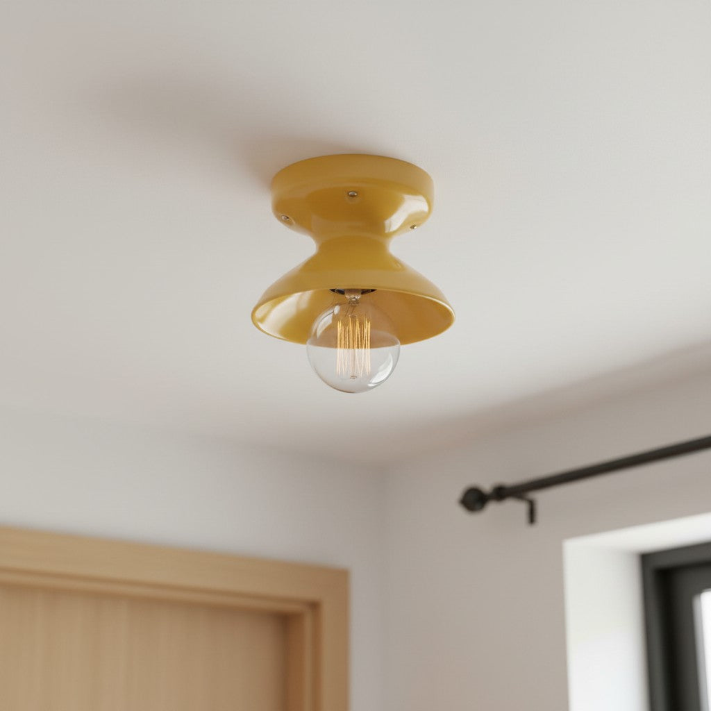 Jenna Modern Colorful Ceramic Ceiling Lamp