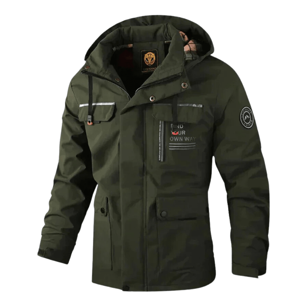 Alpine Utility Winter Jacket - Hooded with Multiple Pockets