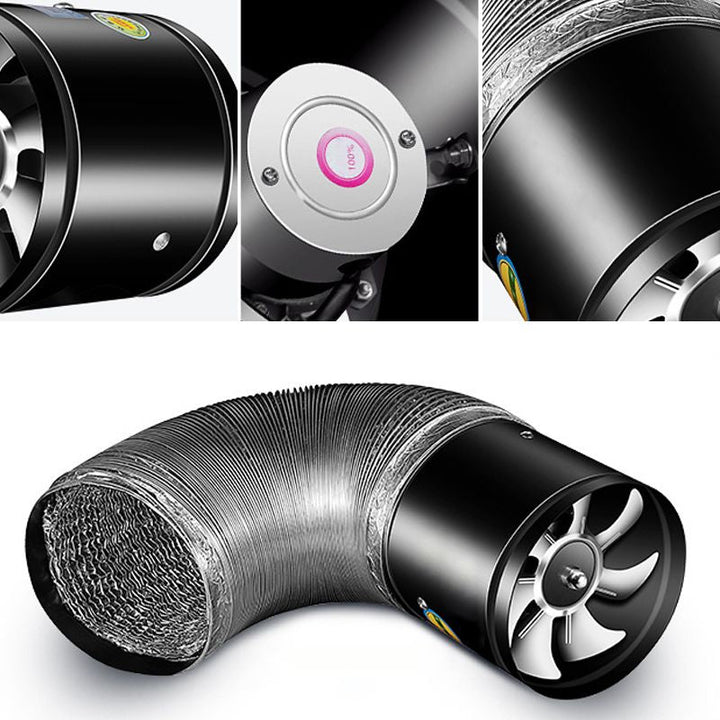 High-Performance Quiet Exhaust Fan with Copper Motor and Reinforced Blades