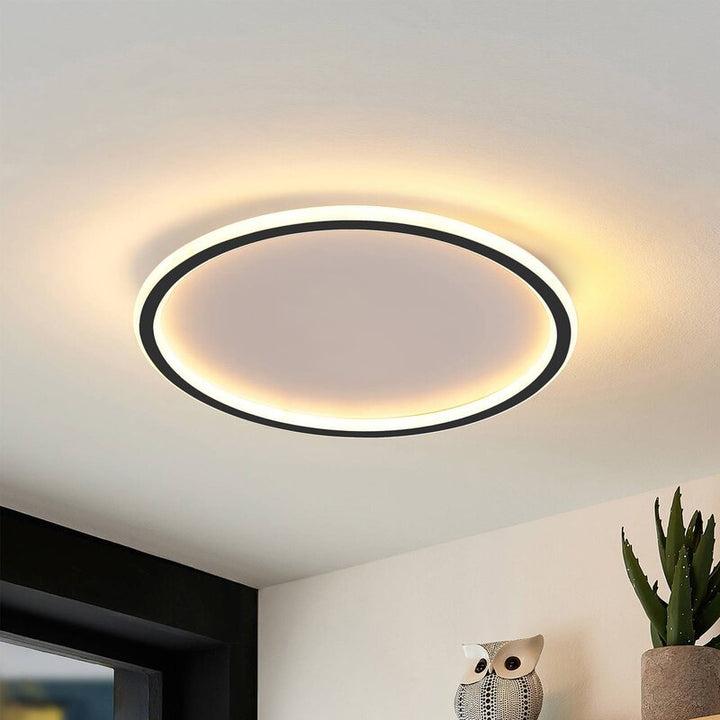 Quasso Flush Mount Ceiling Lamp Modern LED Round