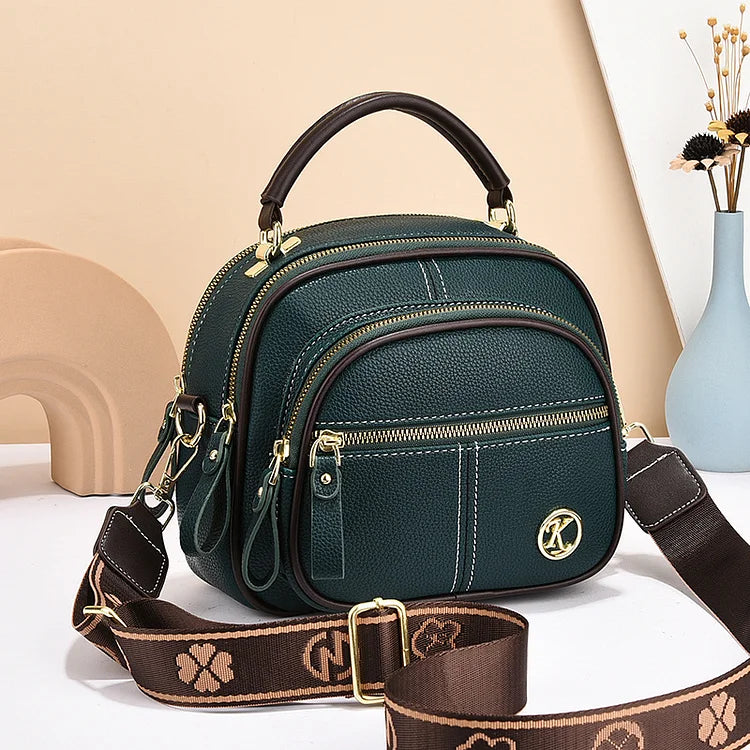 Kova – Small Crossbody Bag, Multi-Pocket Shoulder Bag