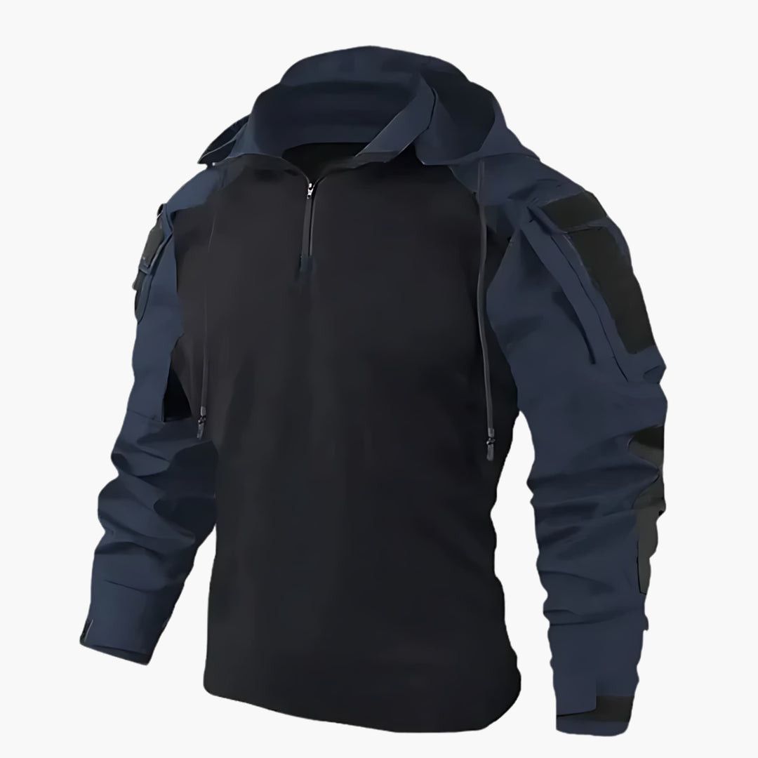 Gabriel | Mens Windbreaker with Hood and Arm Pockets — Outdoor Windbreaker in 4 Colors M–3XL | Westmere