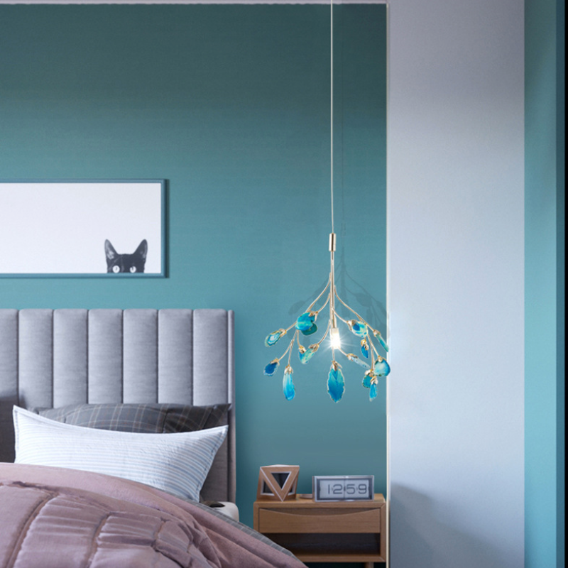 Aria Agate Creative Colorful Chandelier Bedroom/Living Room