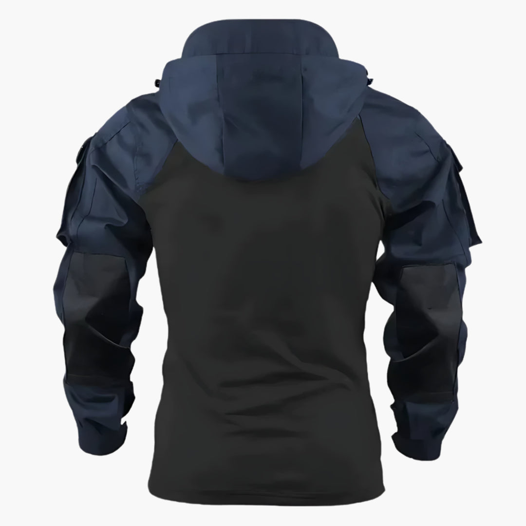 Gabriel | Mens Windbreaker with Hood and Arm Pockets — Outdoor Windbreaker in 4 Colors M–3XL | Westmere