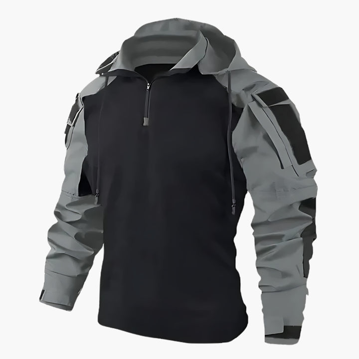 Gabriel | Mens Windbreaker with Hood and Arm Pockets — Outdoor Windbreaker in 4 Colors M–3XL | Westmere