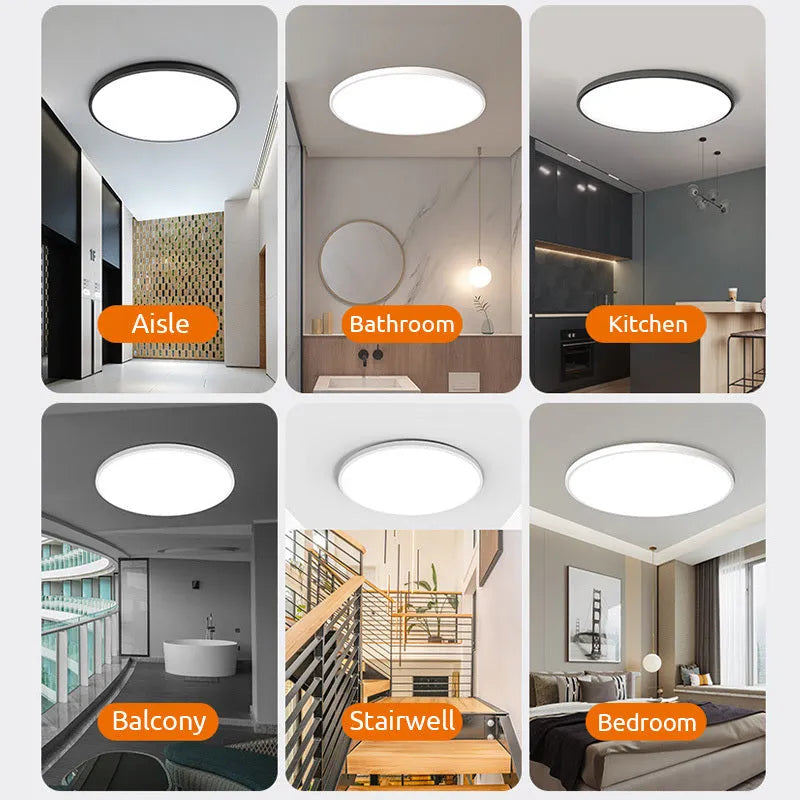 Yani Round Bathroom LED Ceiling Lamp