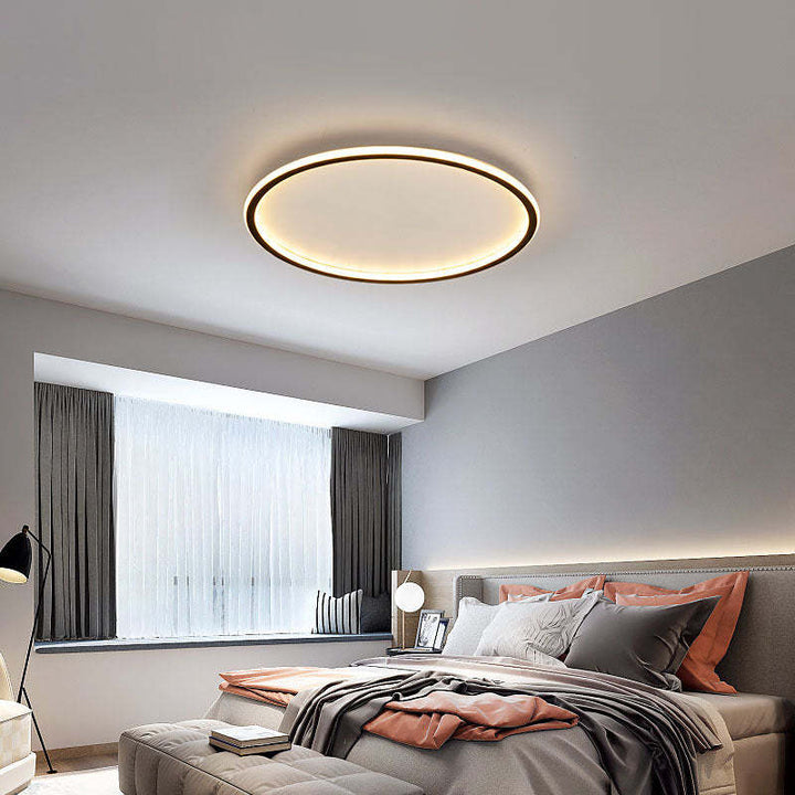 Quasso Flush Mount Ceiling Lamp Modern LED Round