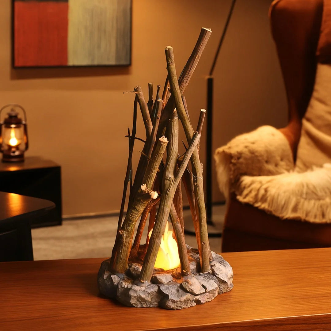 GlowWood™ | My rustic warmth with soothing ambient light