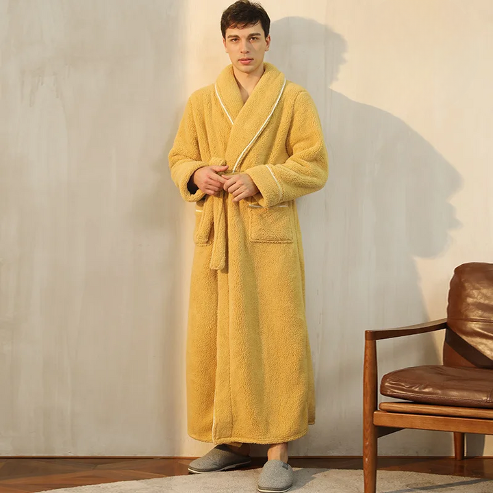 FleeceComfort - Winter Bathrobe in Flannel