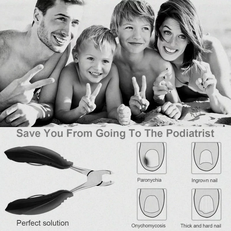 Toe Nail Clipper for Seniors, Sharp, Ergonomic, and Ideal for Thick Nails