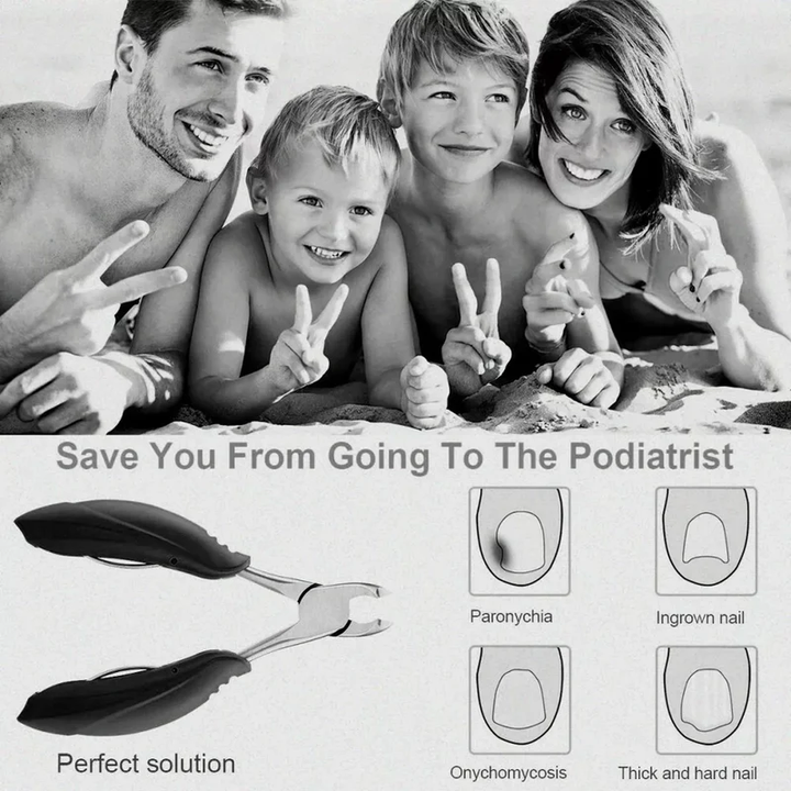 Toe Nail Clipper for Seniors, Sharp, Ergonomic, and Ideal for Thick Nails
