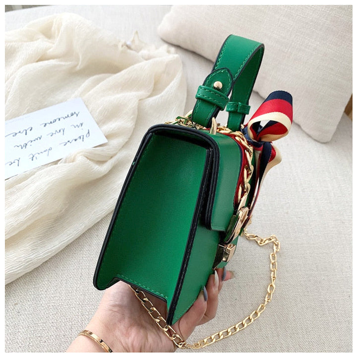 Cleo – Mini Vegan Cowhide Crossbody Bag
