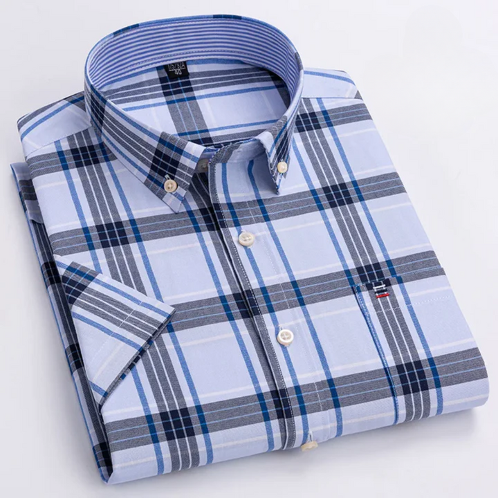 Brent – Classic Cotton Shirt with Pattern