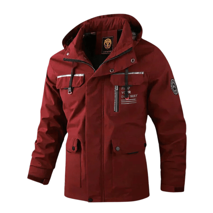 Alpine Utility Winter Jacket - Hooded with Multiple Pockets