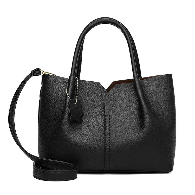 Ravenna – Vegan Leather Shoulder Bag, Work Bag