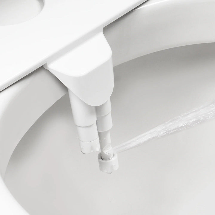 Dual Mode Toilet Bidet Seat Attachment with Adjustable Water Pressure