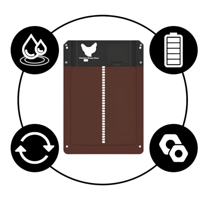 Automatic Chicken Coop Door | Safe and Time-Saving Solution for Poultry