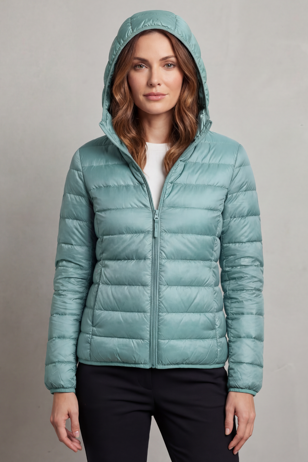 Women's Ultralight Packable Hooded Puffer Jacket