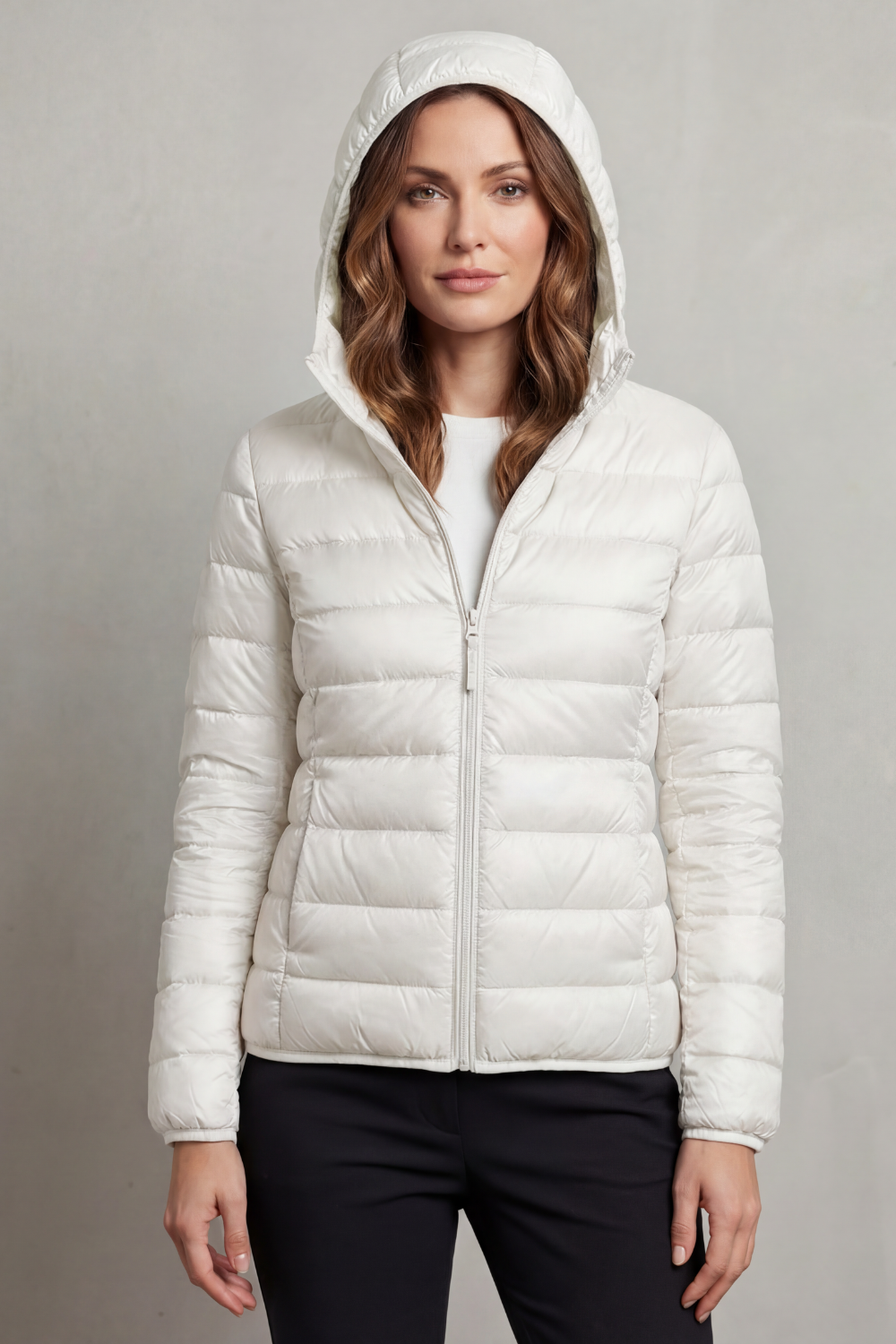 Women's Ultralight Packable Hooded Puffer Jacket