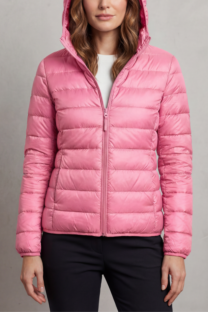 Women's Ultralight Packable Hooded Puffer Jacket