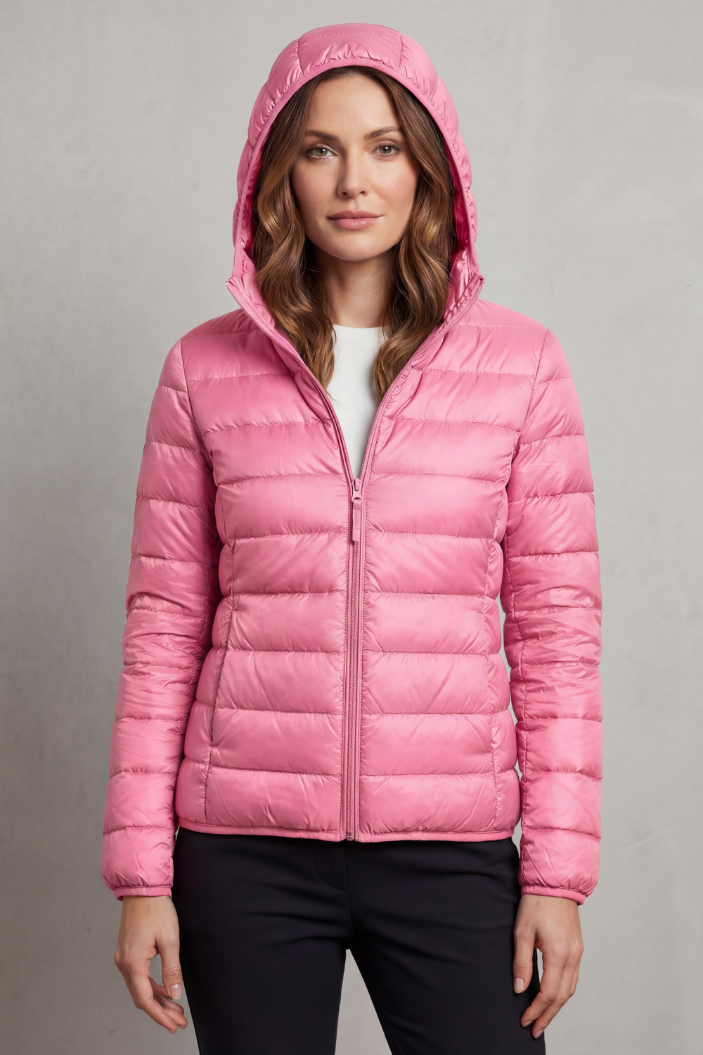 Women's Ultralight Packable Hooded Puffer Jacket
