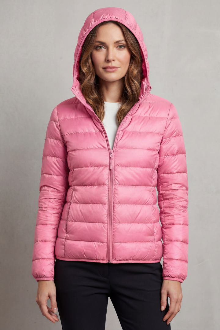 Women's Ultralight Packable Hooded Puffer Jacket