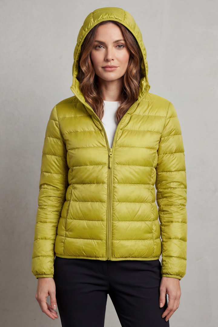 Women's Ultralight Packable Hooded Puffer Jacket