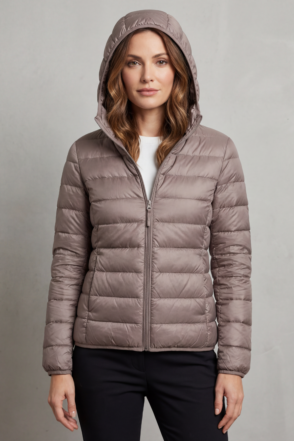 Women's Ultralight Packable Hooded Puffer Jacket