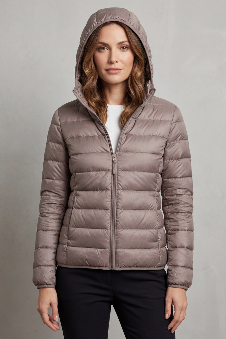 Women's Ultralight Packable Hooded Puffer Jacket