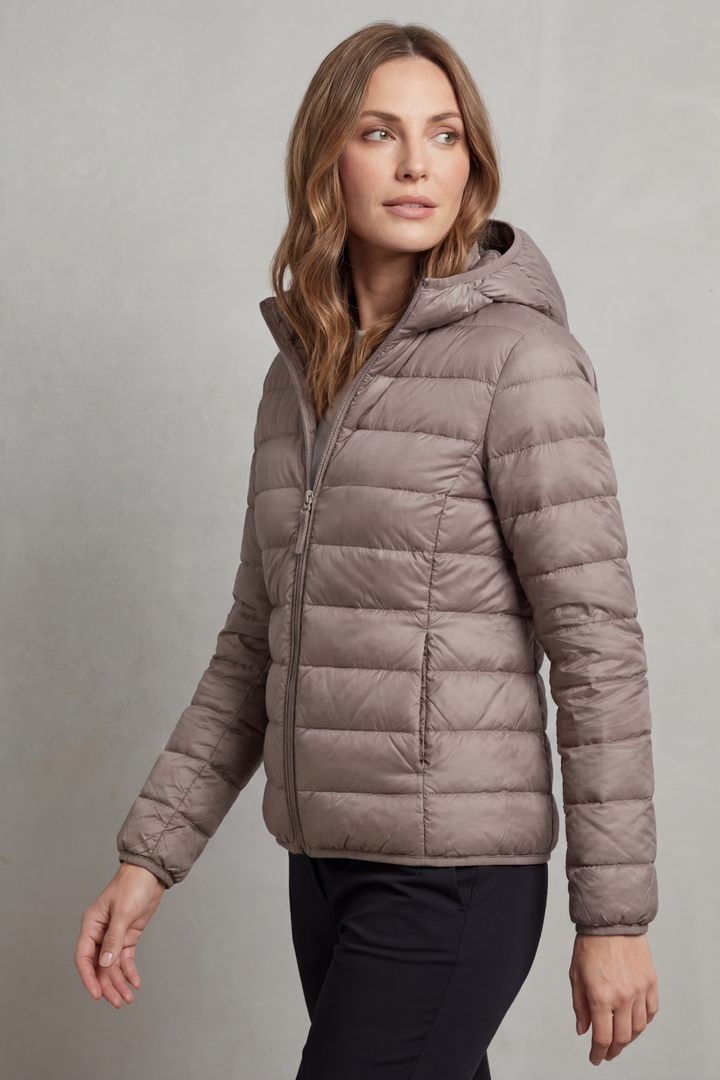 Women's Ultralight Packable Hooded Puffer Jacket