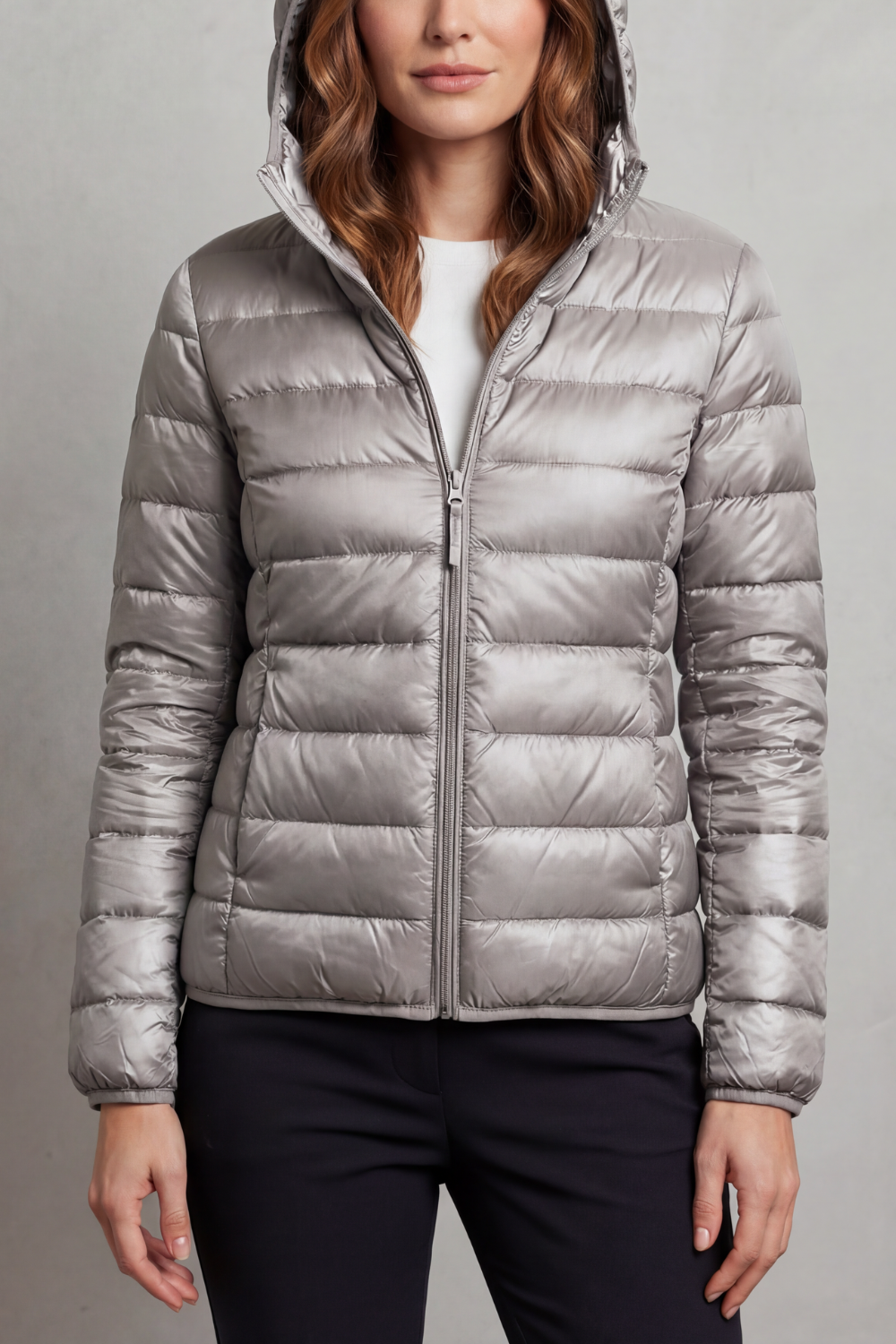 Women's Ultralight Packable Hooded Puffer Jacket