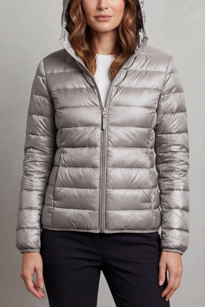 Women's Ultralight Packable Hooded Puffer Jacket