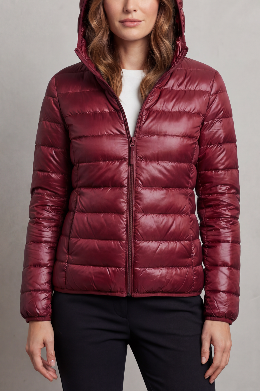 Women's Ultralight Packable Hooded Puffer Jacket