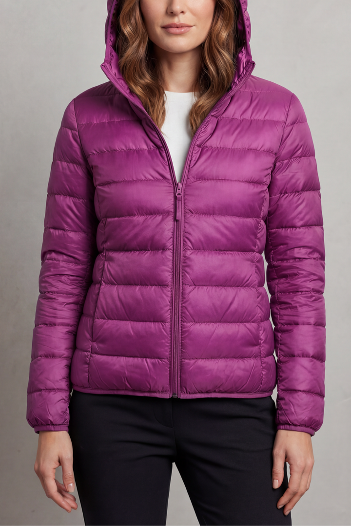Women's Ultralight Packable Hooded Puffer Jacket