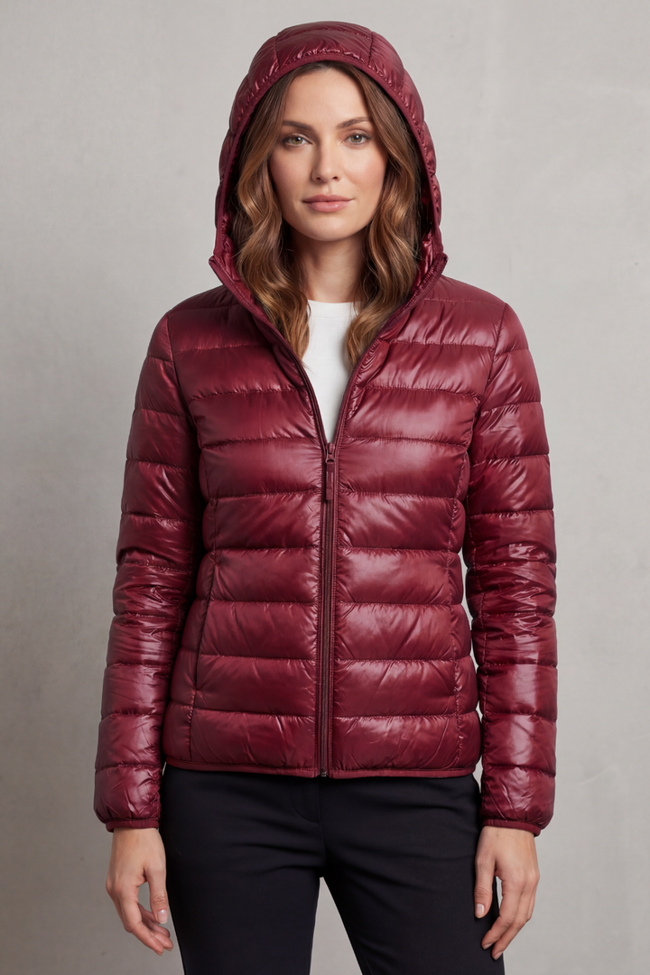 Women's Ultralight Packable Hooded Puffer Jacket