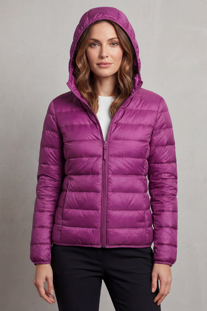 Women's Ultralight Packable Hooded Puffer Jacket