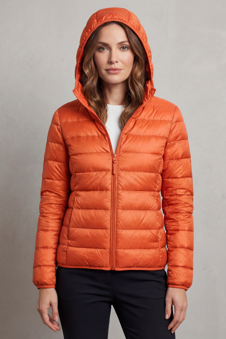 Women's Ultralight Packable Hooded Puffer Jacket