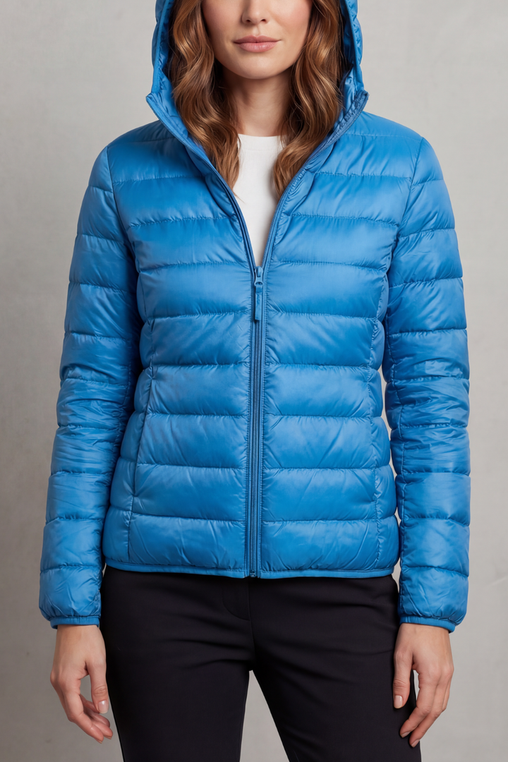 Women's Ultralight Packable Hooded Puffer Jacket