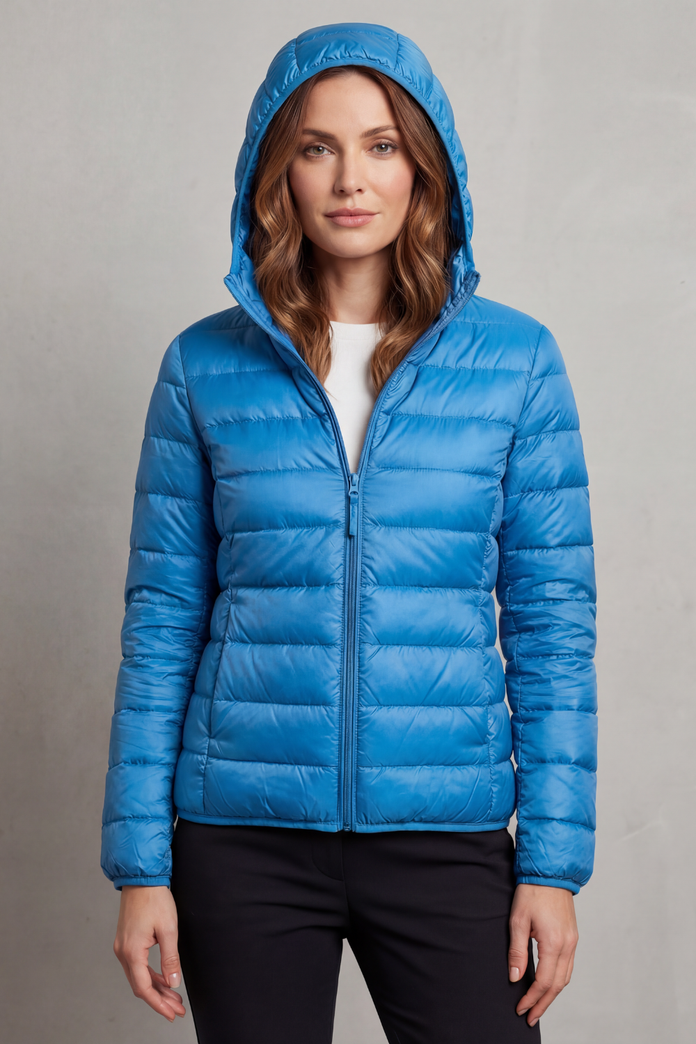 Women's Ultralight Packable Hooded Puffer Jacket